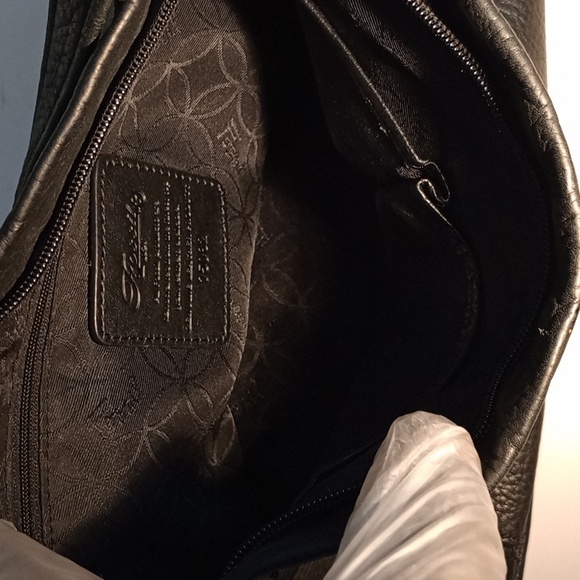 Fossil black pebble leather shoulder bag 75082 - Picture 8 of 11